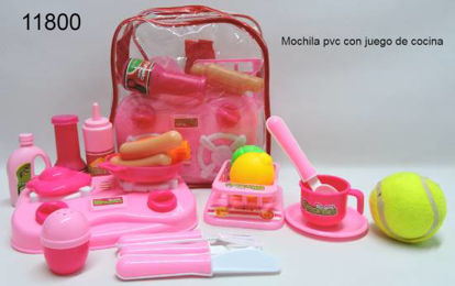 Imagen de MOCHILA PVC CON JGO DE COCINA 7.24